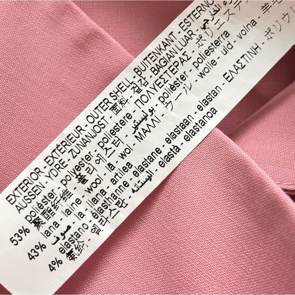 ZARA Dusty Rose Asymmetric Side Draping Mini Skirt—NWT—M - Picture 13 of 14